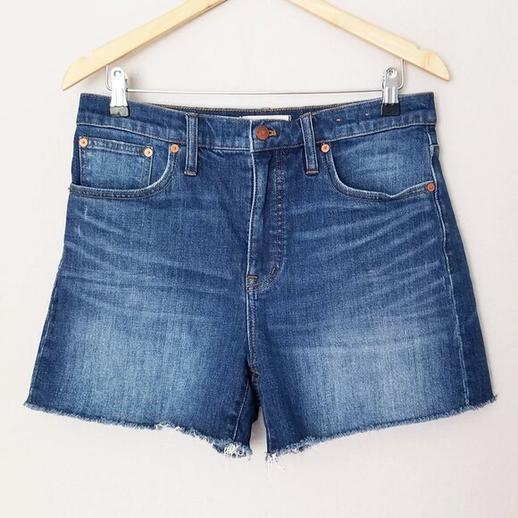 Madewell Cutoff Edition Glenoaks Wash Jean High-Rise Denim Shorts F7019 Size 29 - Picture 5 of 16